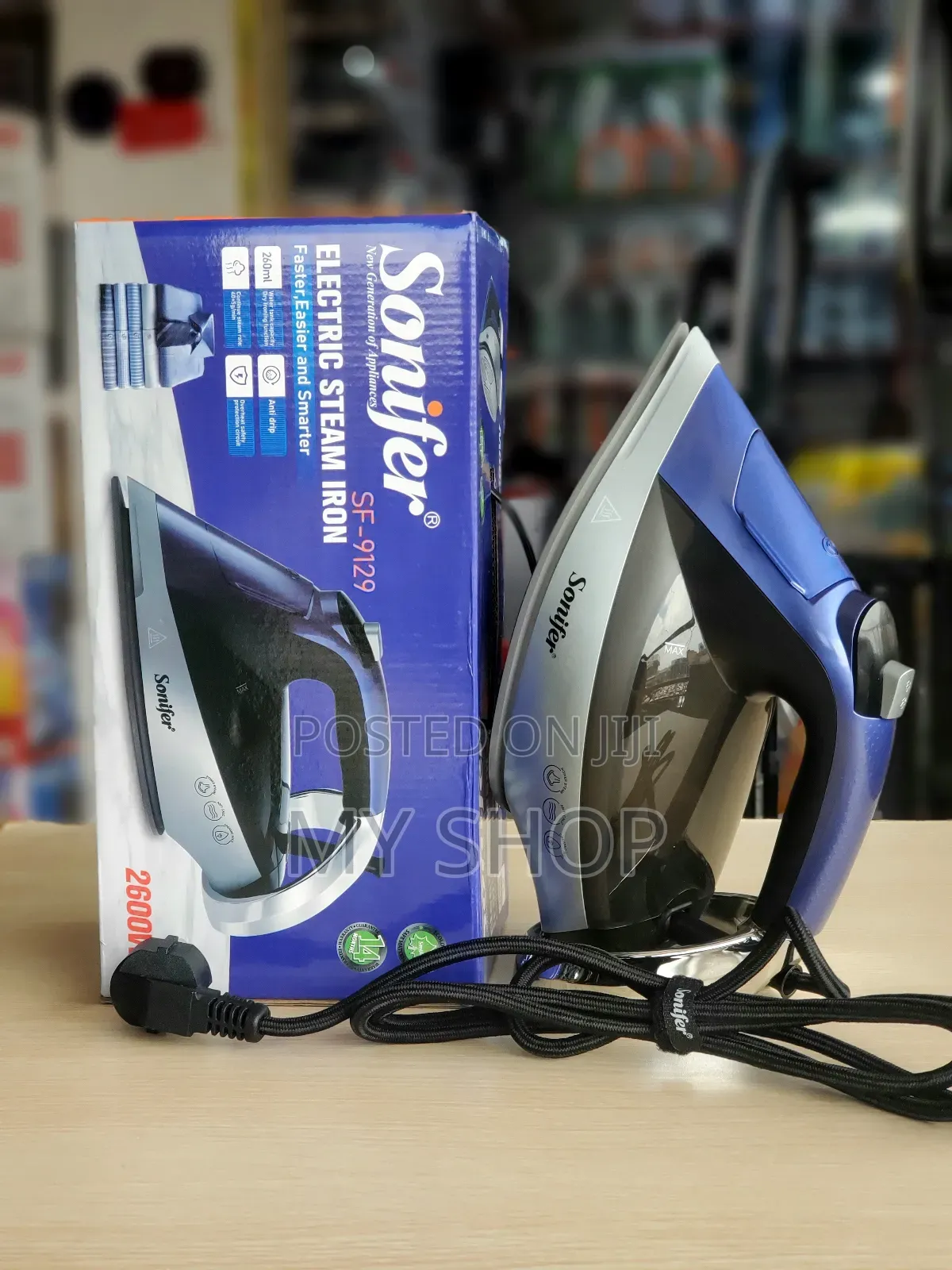 Sonifer Steam Iron Sf-9129 2600w