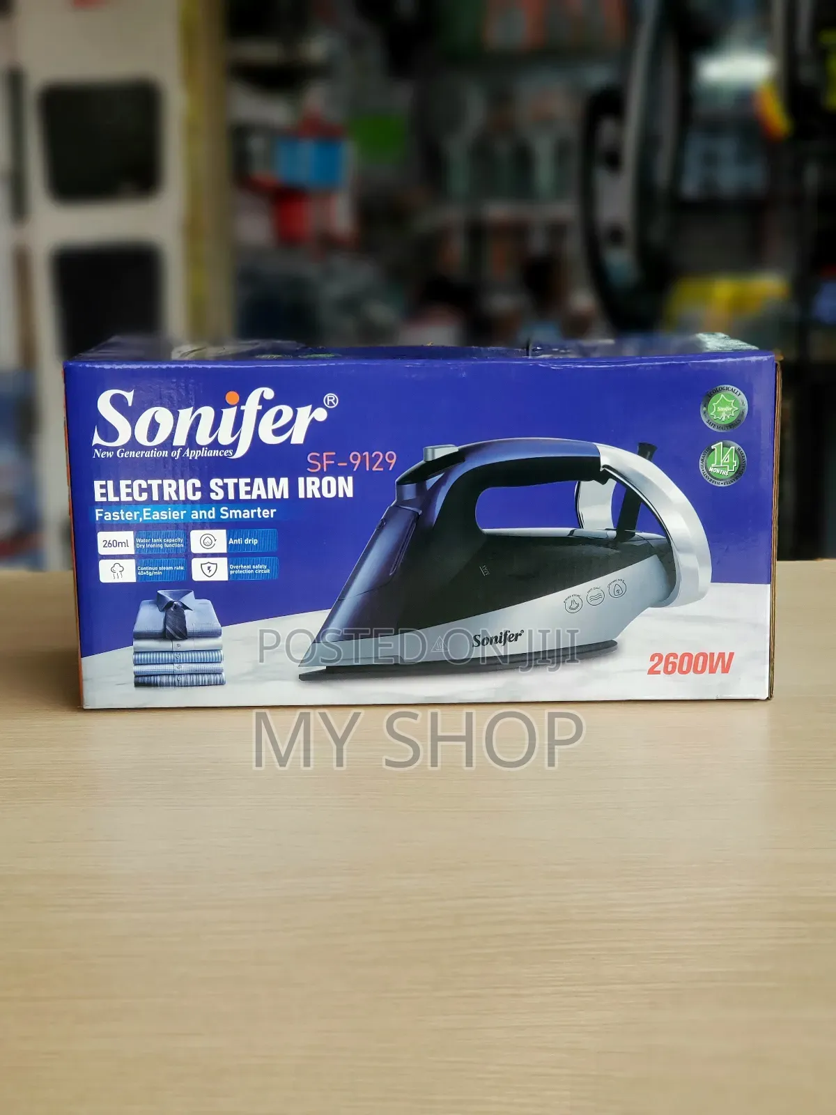 Sonifer Steam Iron Sf-9129 2600w