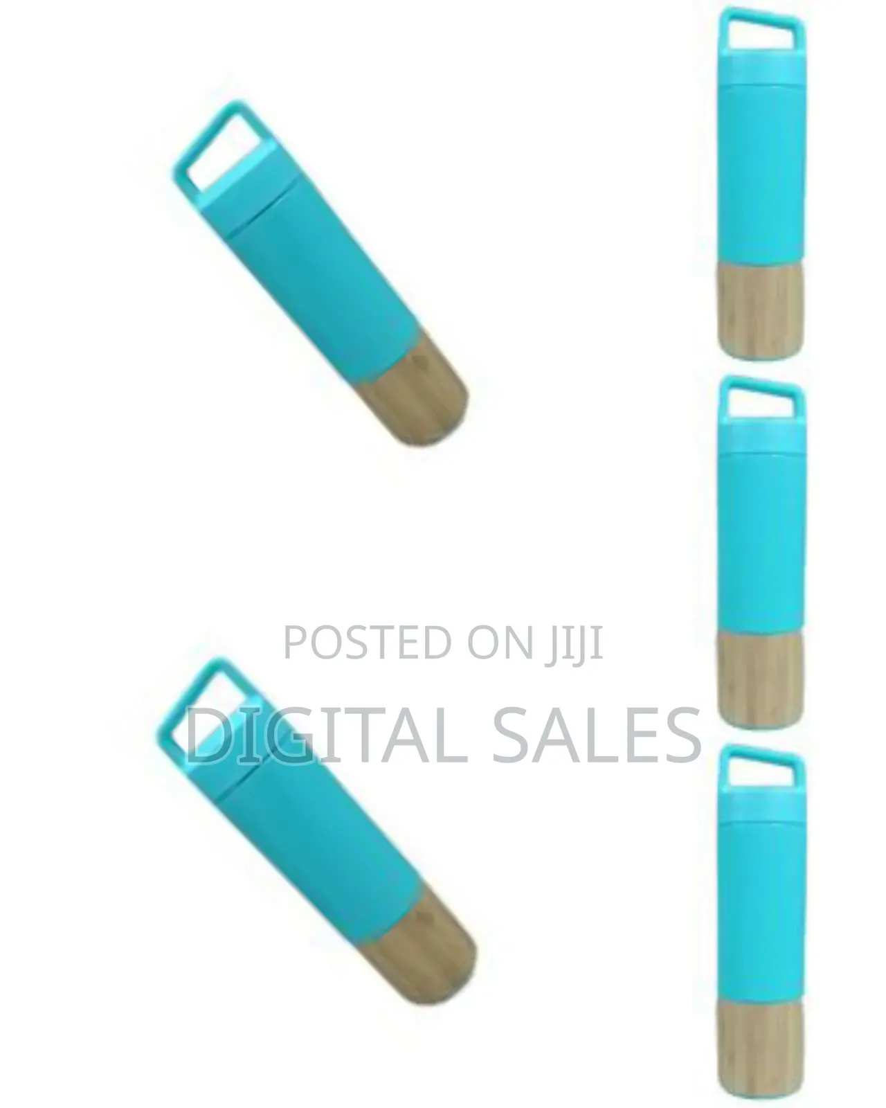 Double Wall Bamboo Insulated Vacuum Flask With Tea Infuser