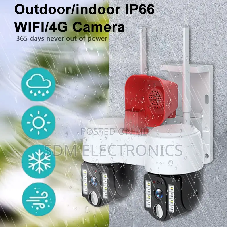 Wi-Fi Dual Head PTZ Camera 12mp