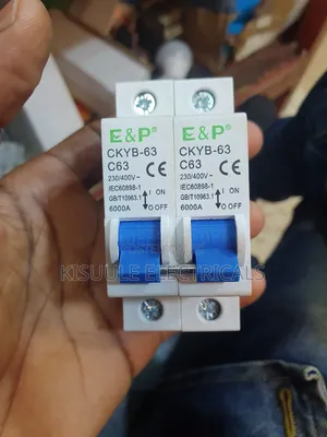 MCB Double Pole Breaker 63a Dp