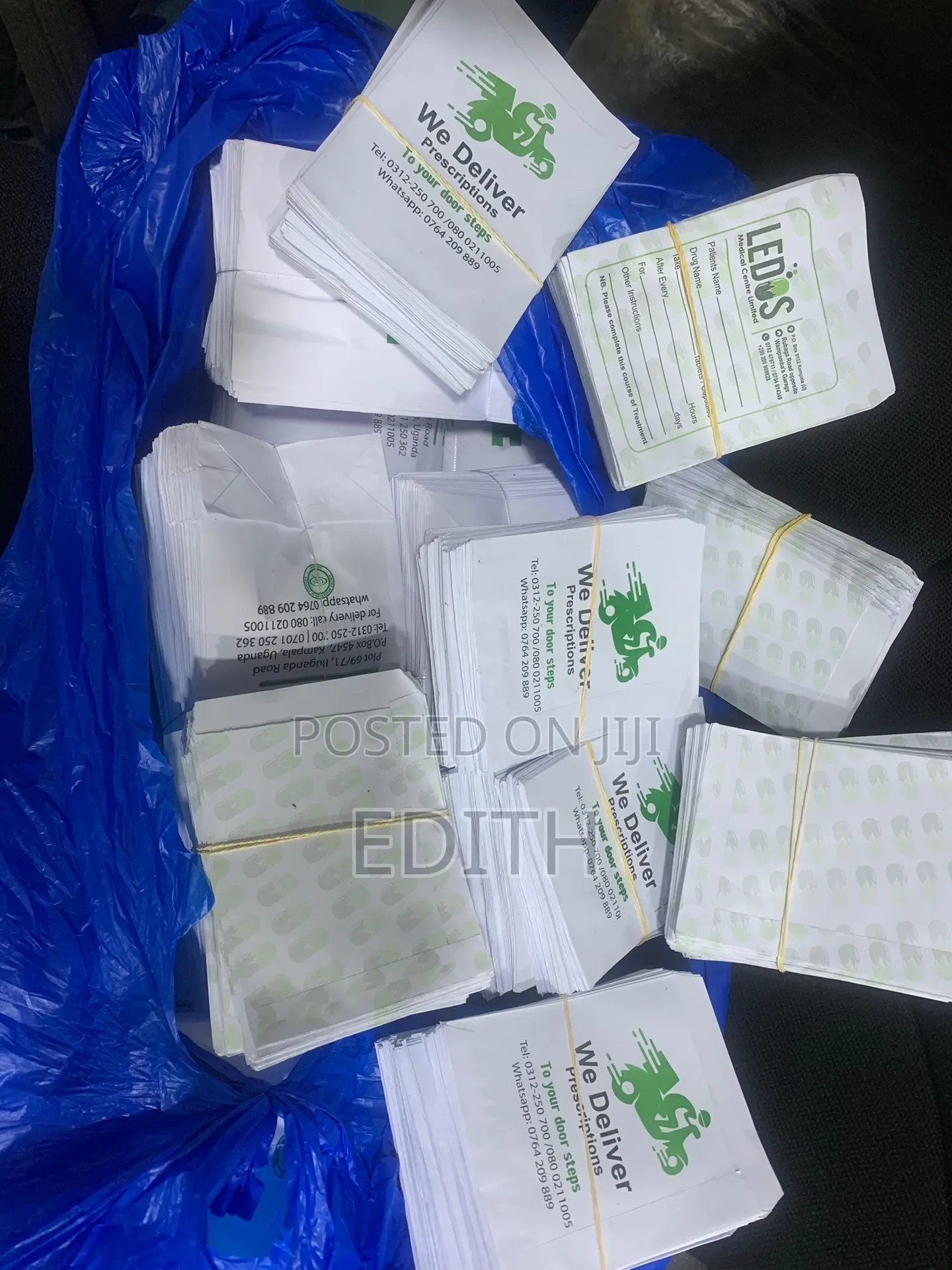 Drug Envelopes ( Pharmacy and Hospital).