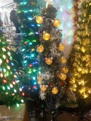 Christmas Trees With Lights 1.5m