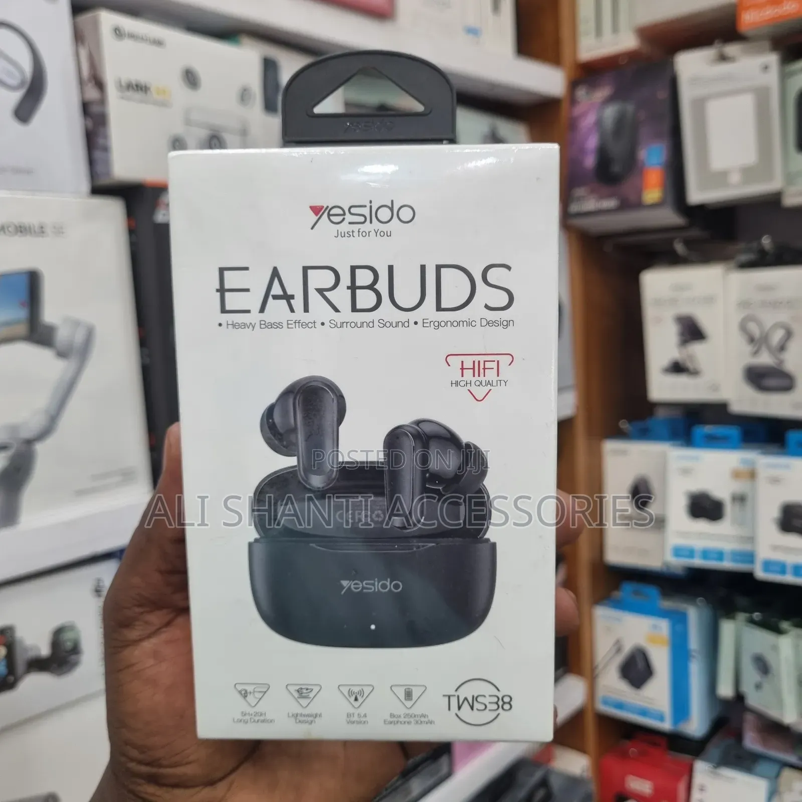 Yesido Earbuds TWS-38/ Super Bass Wireless Buds Yesido