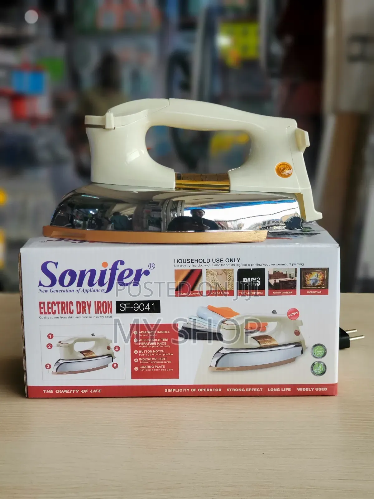 Sonifer Electric Dry Iron Sf-9041