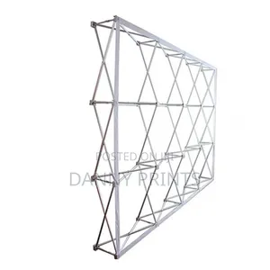 Complete Event Backdrop Kit : High Quality BNR Portable Pop Up Stand