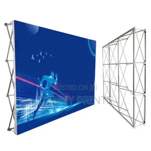 Complete Event Backdrop Kit : High Quality BNR Portable Pop Up Stand