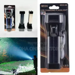 Super Bright Multifunctional High Quality Solar Flashlight