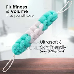 Stretching Loofah Bath Sponge