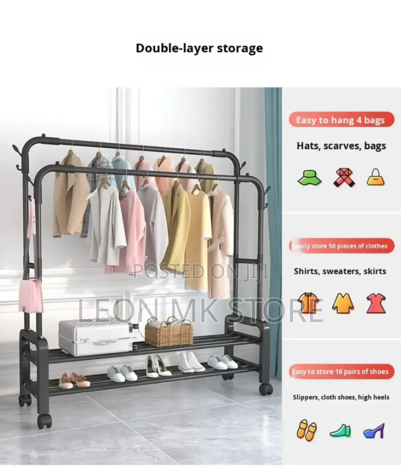 Multifunctional Storage Hangers
