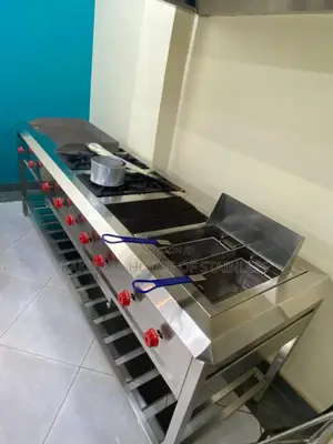 Commercial Stainless Cooking Range