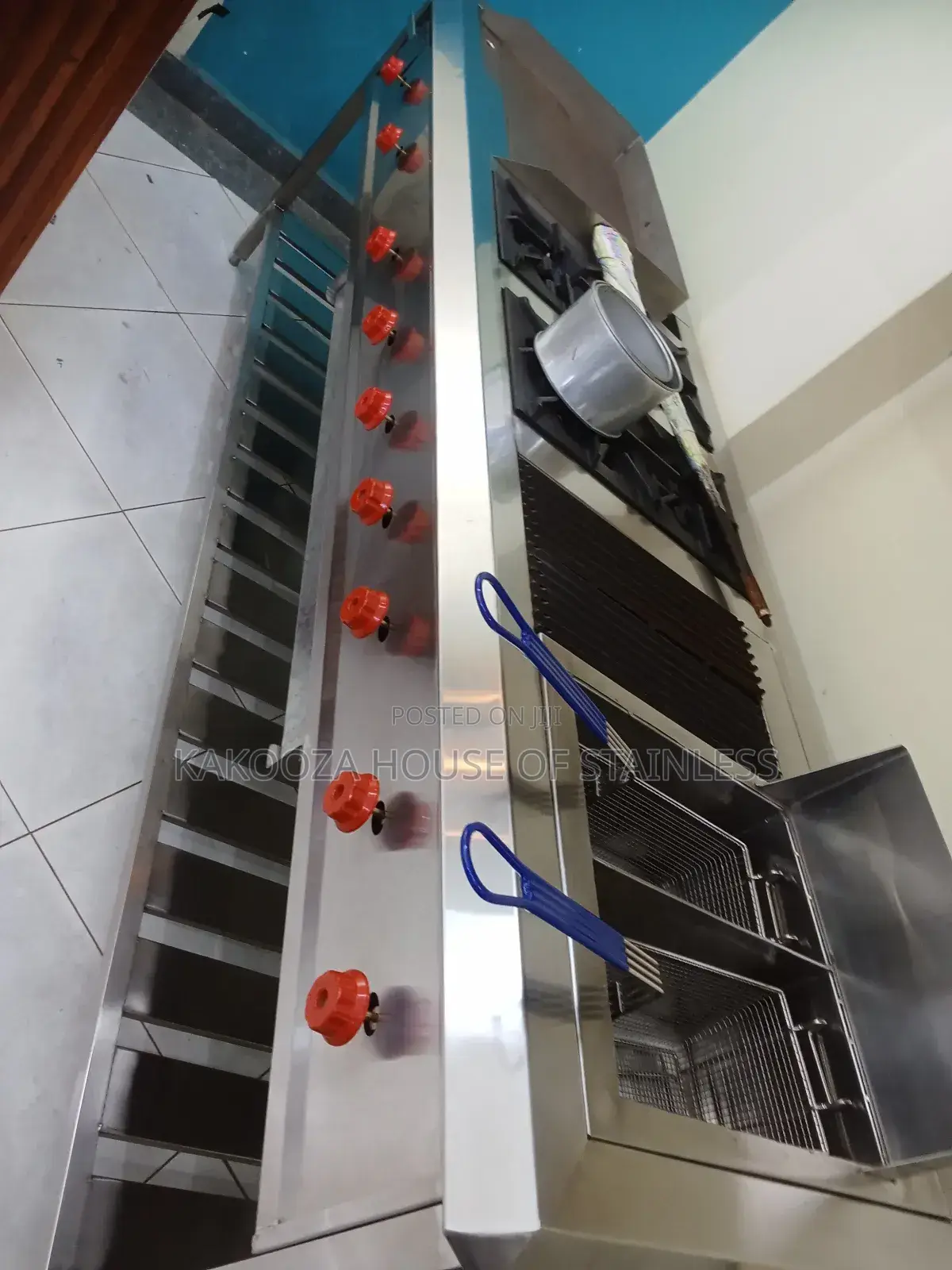 Commercial Stainless Cooking Range