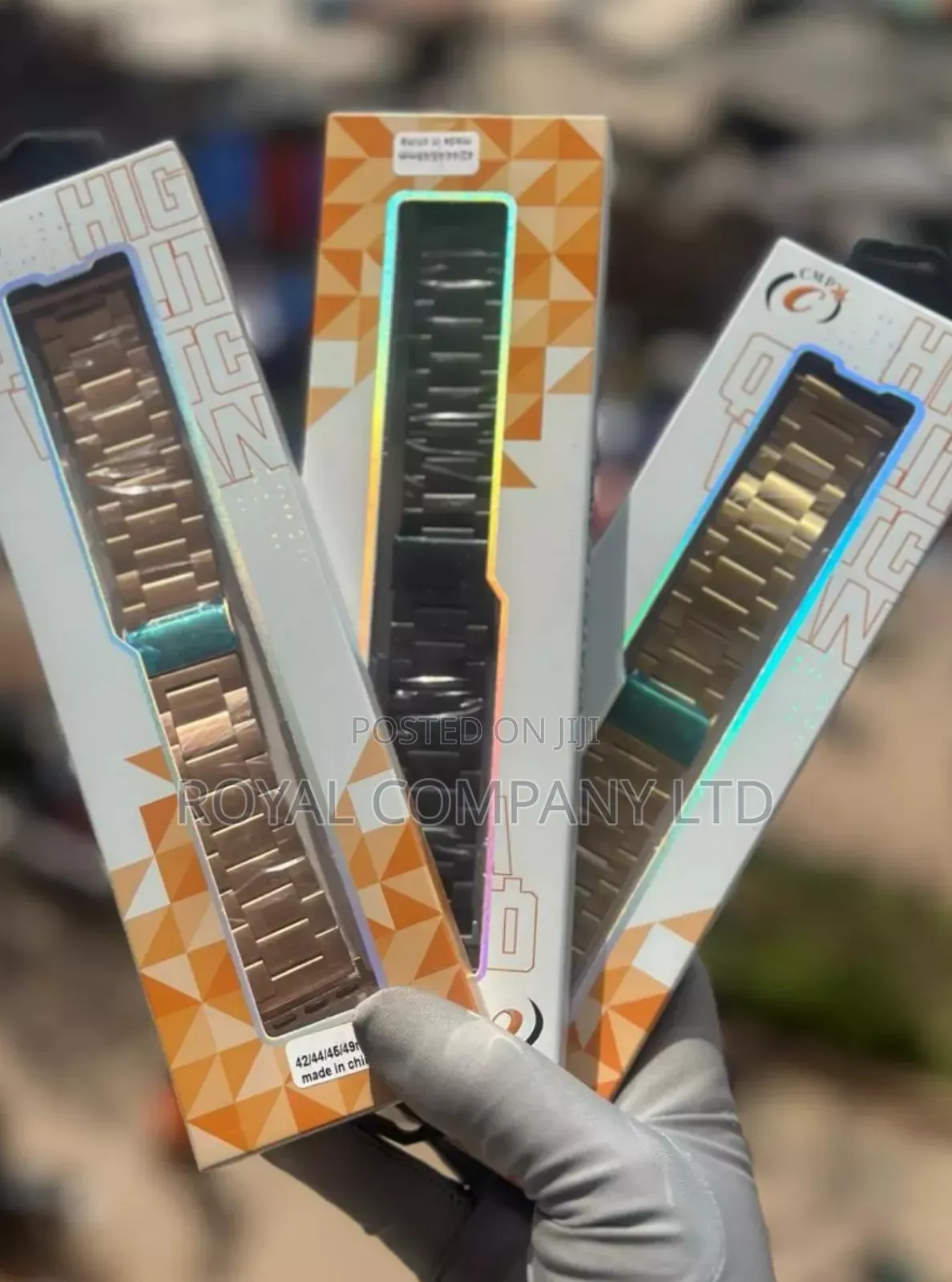 Metallic Watch Straps
