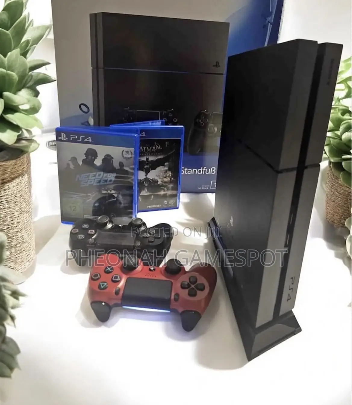 Ps4 System, 2 Controllers and 11 Games, Easy Plug-and-Play Use.