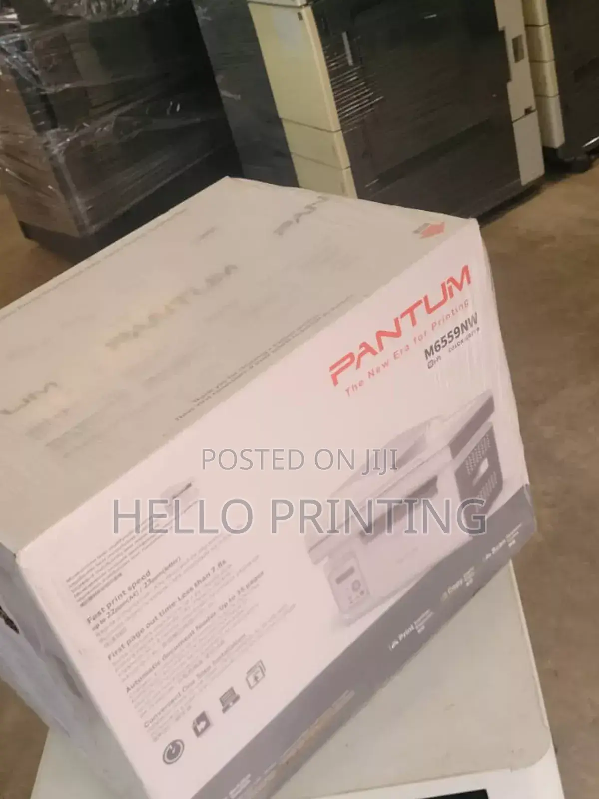 Pantum M6559nw Laser Precision.