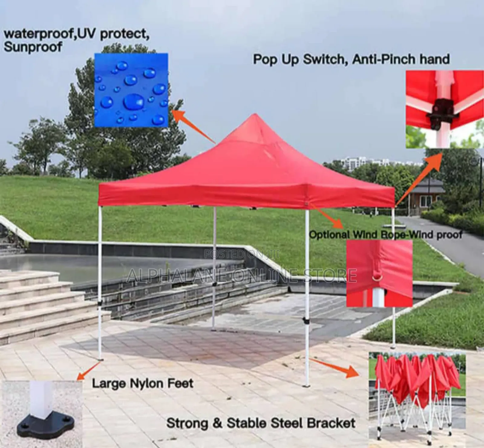 2m by 2m Exhibition Tent