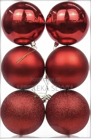 Red Christmas Balls/Christmas Tree Decoration Home Accessories