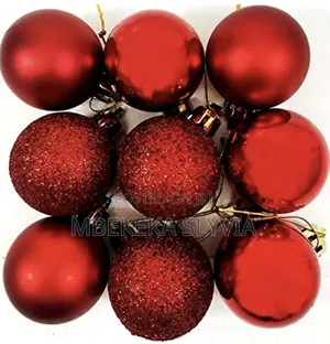 Red Christmas Balls/Christmas Tree Decoration Home Accessories