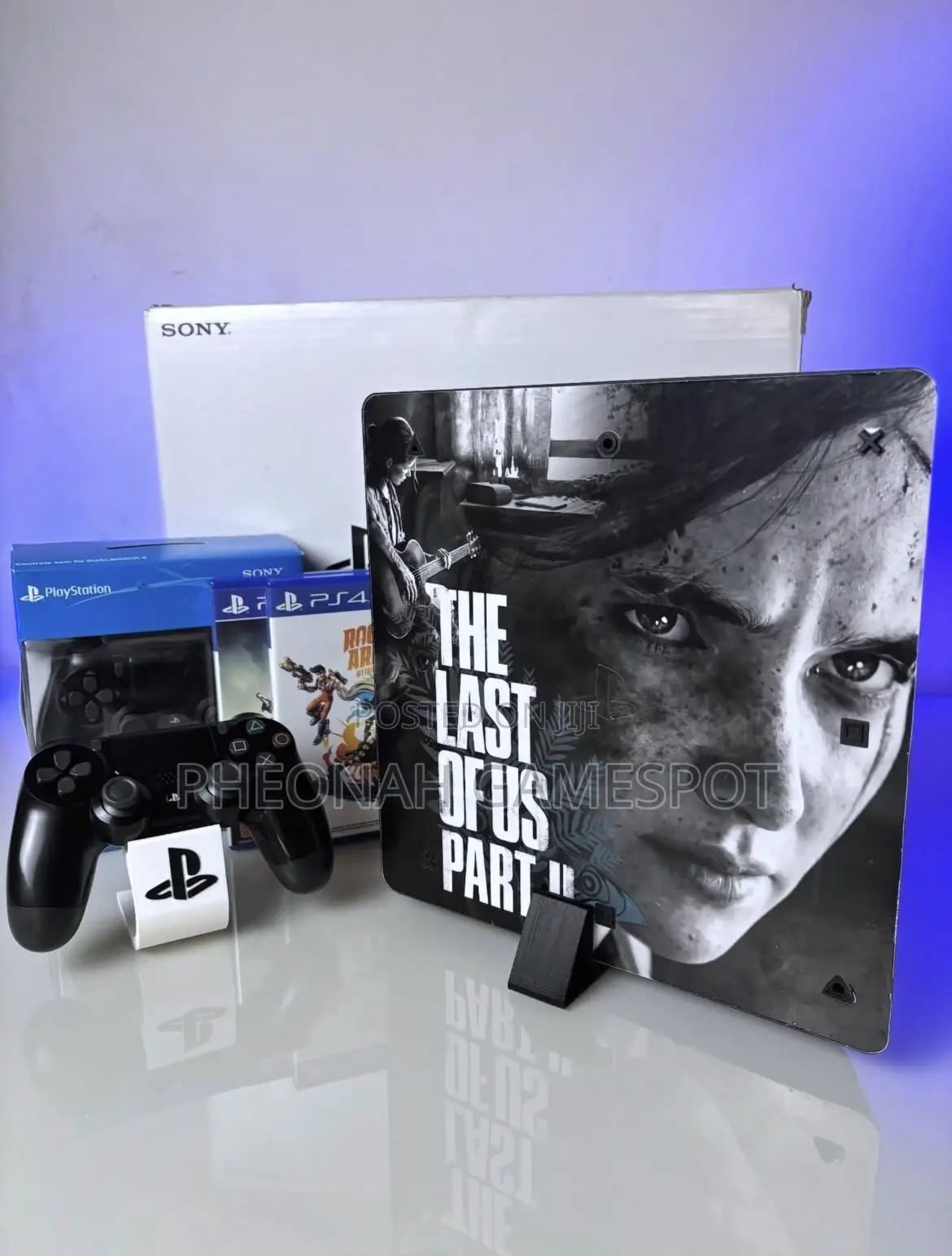 Ps4 Bundle, 2 Controllers and 12 Games, Clean and Powerful Unit.