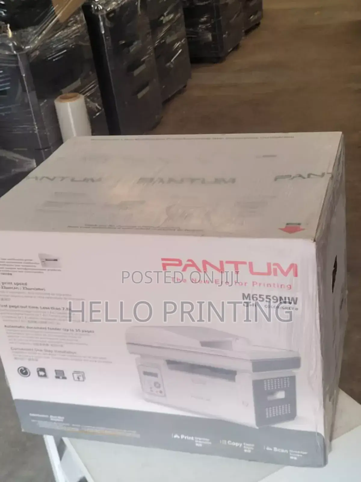 Pantum M6559nw Print Sharp .