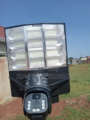 Solar Camera With Light