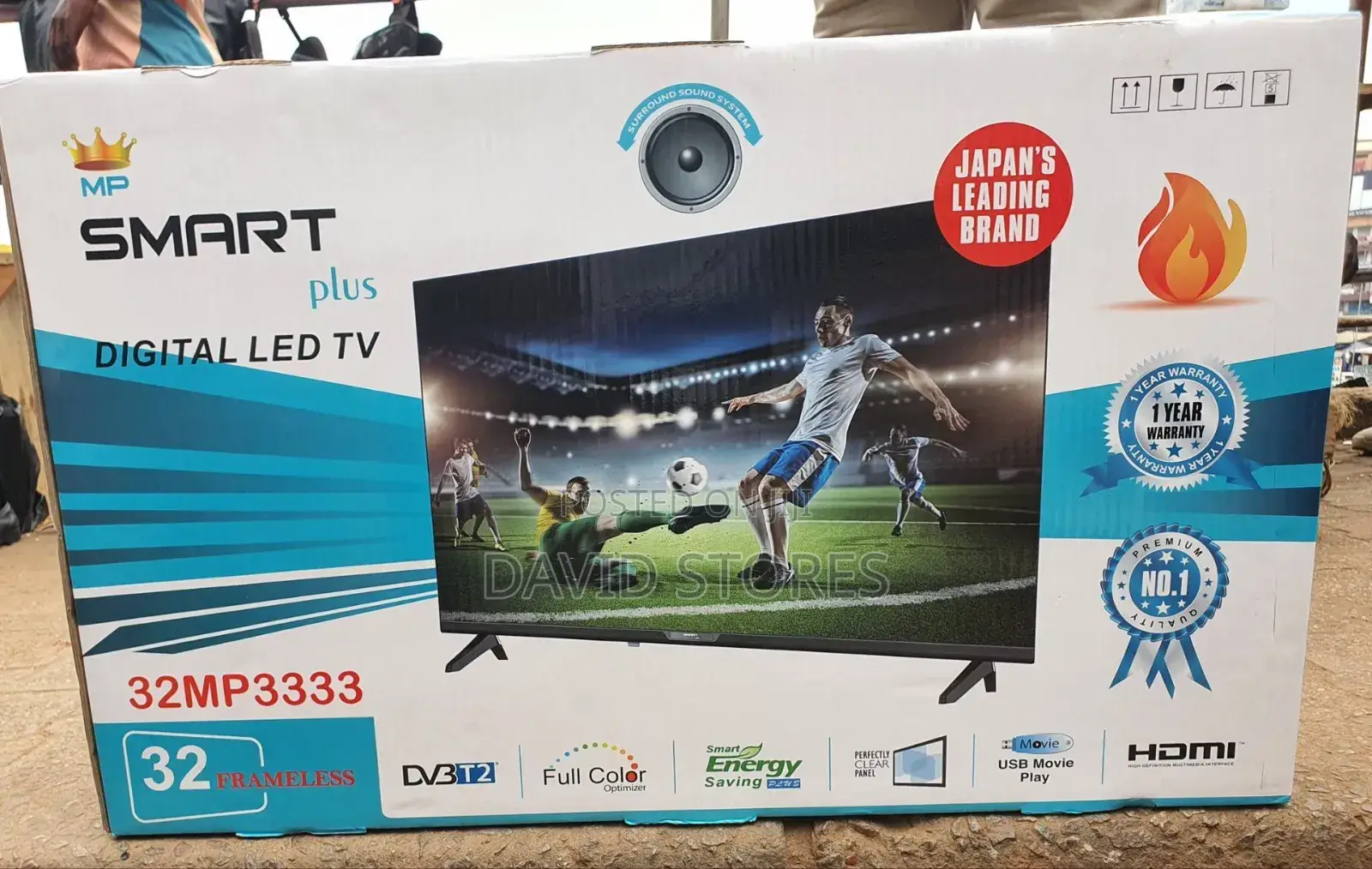 Smartplus Digital 32inc Tv, Flameless (Brand New)