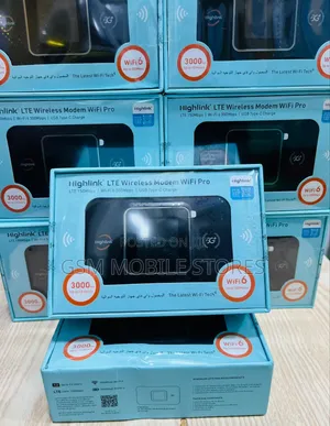 Hi-Link
Hw-57c Pro 5g/Lte Pocket Mobilie Wi-Fi With 3000mah Battery