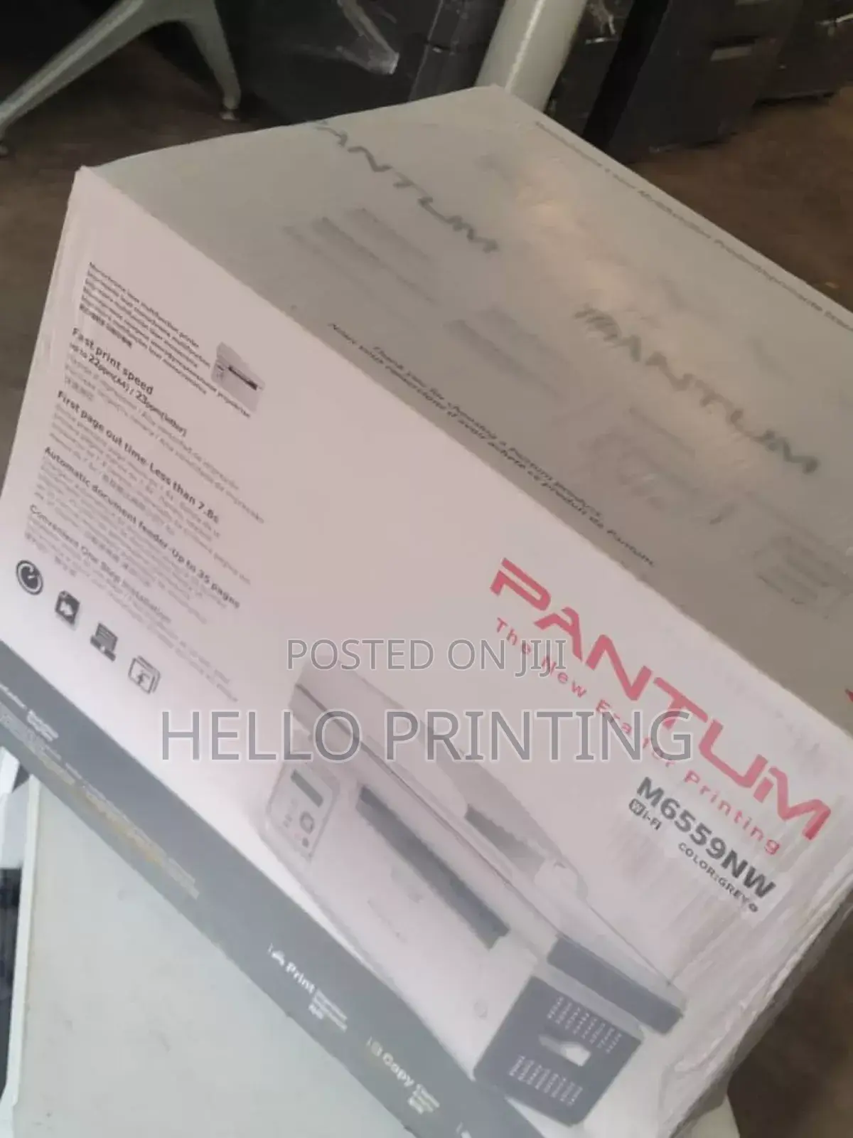 Pantum M6559nw Clear Printouts