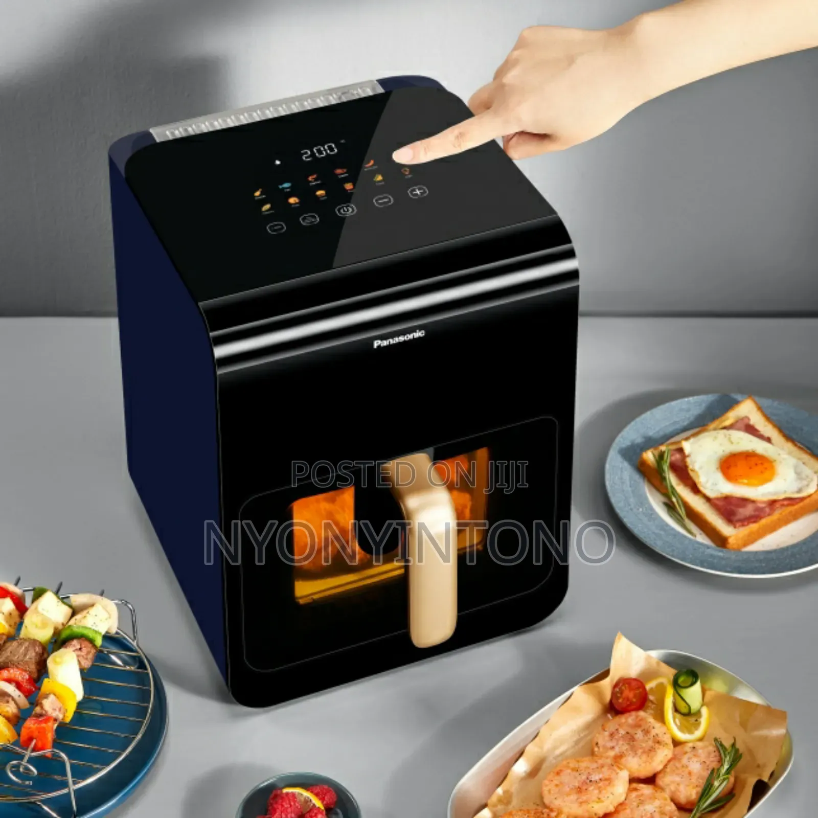 Panasonic 6litres Glass Window Air Fryer With 11 Present Programs