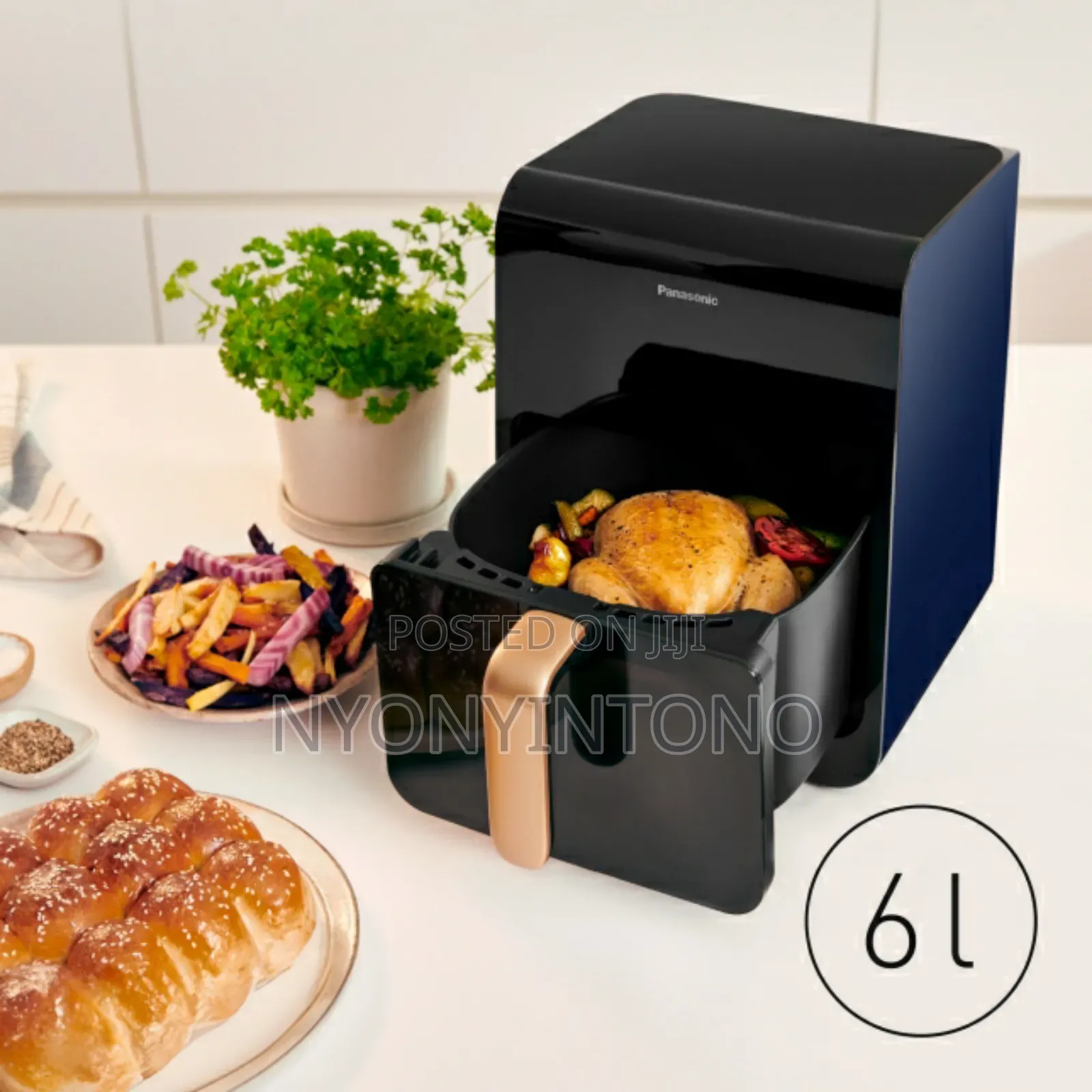 Panasonic 6litres Glass Window Air Fryer With 11 Present Programs