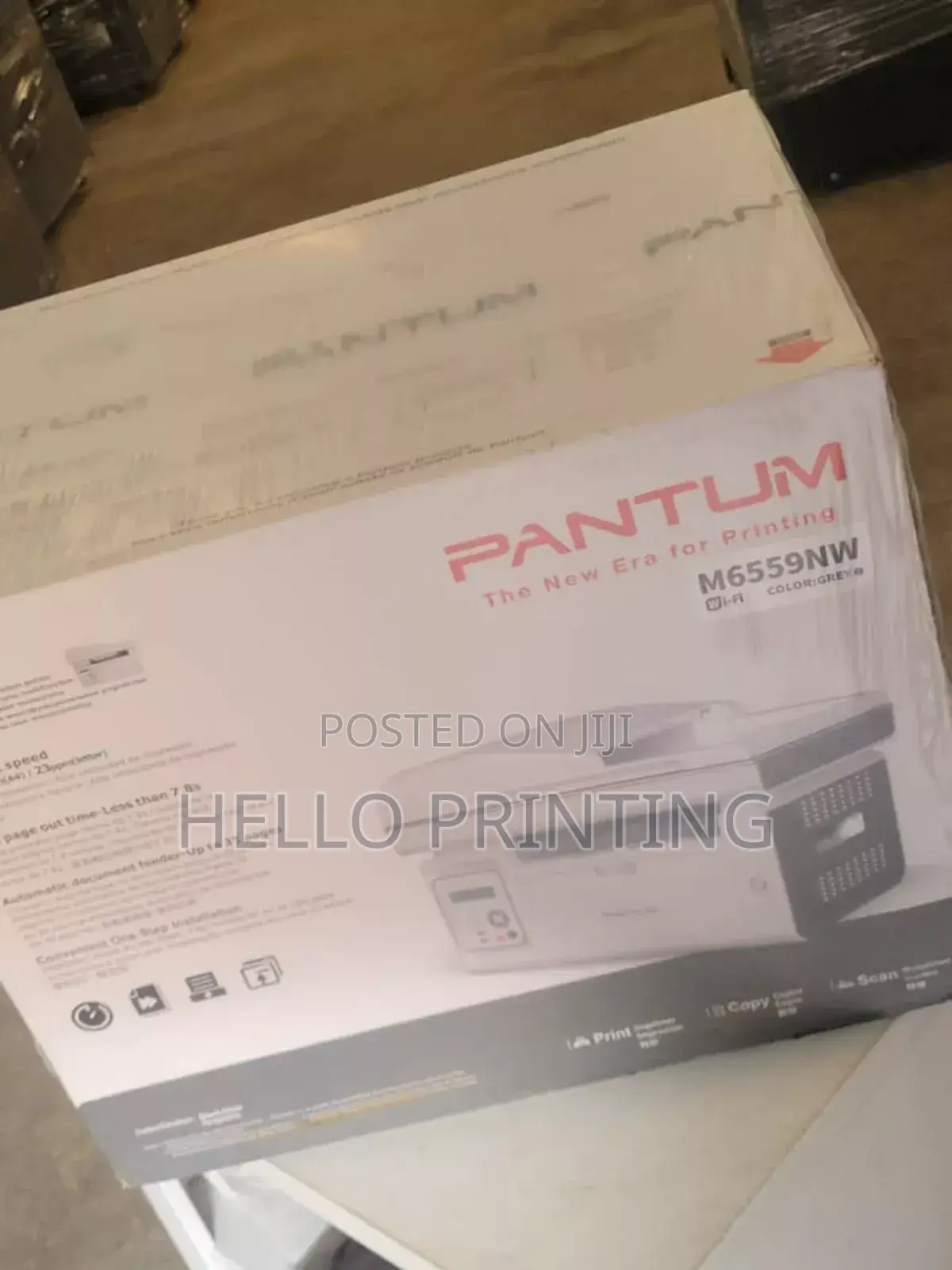 Pantum M6559nw Wireless Scanning.