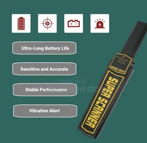 Super Scanner Metal Detal Wand And Security Body Scanner