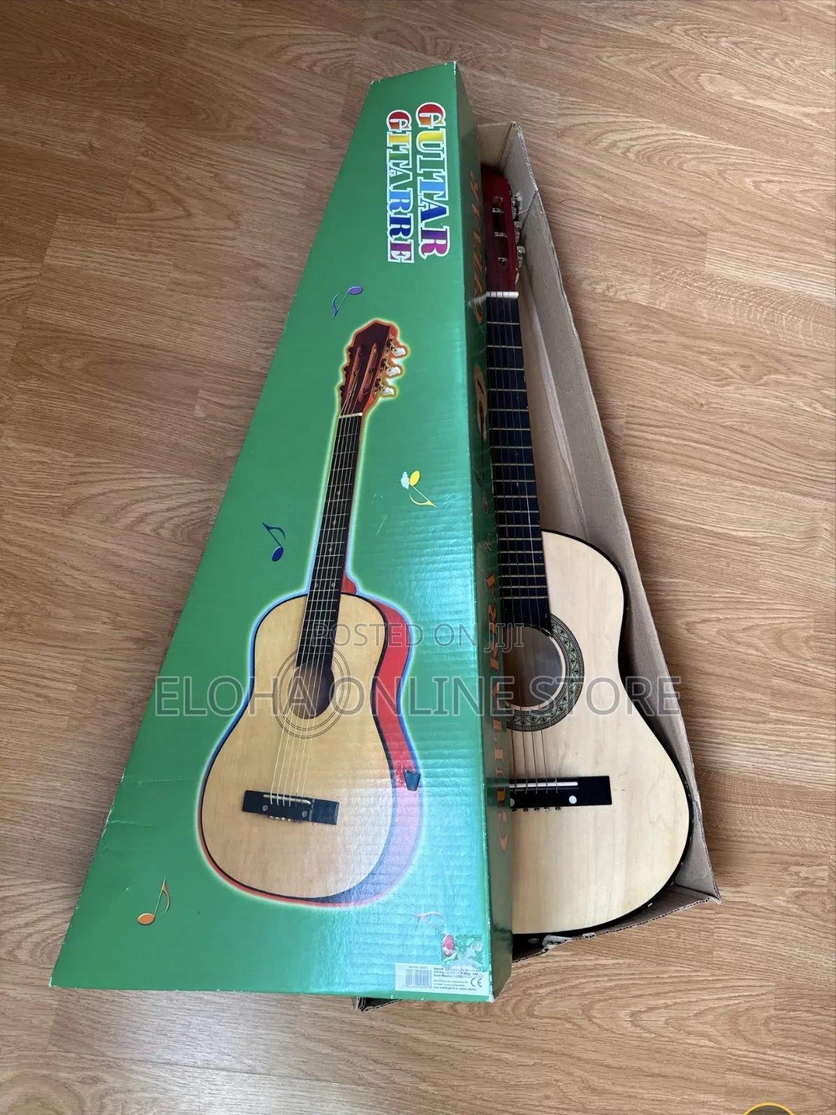 High Quality Wooden Adjustable Tone Kids Guitar