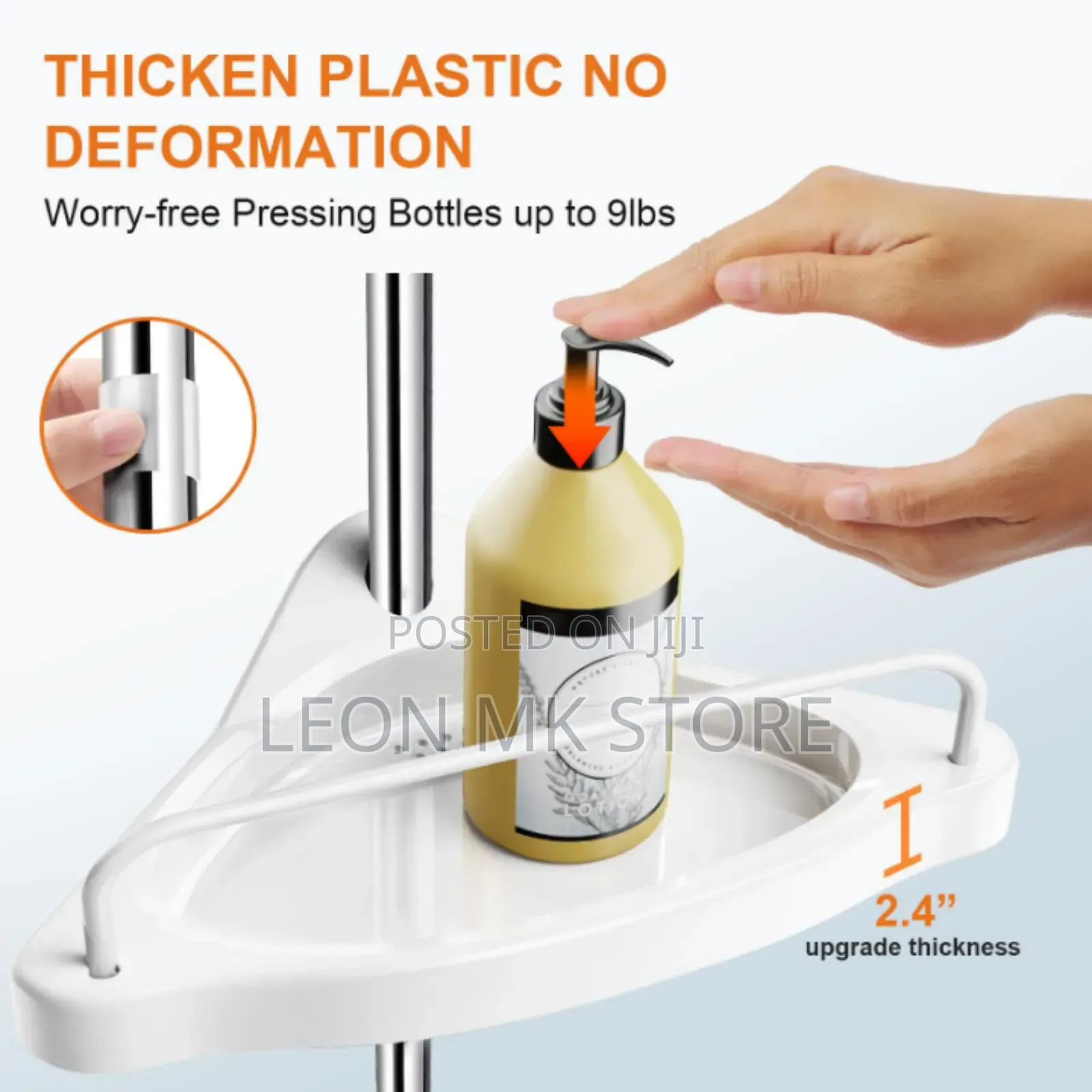 Adjustable Shower Corner Rack