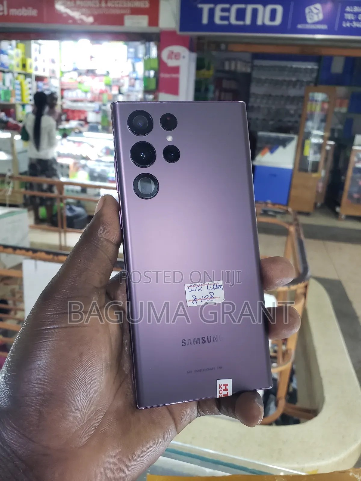 Samsung Galaxy S22 Ultra 128 GB Purple