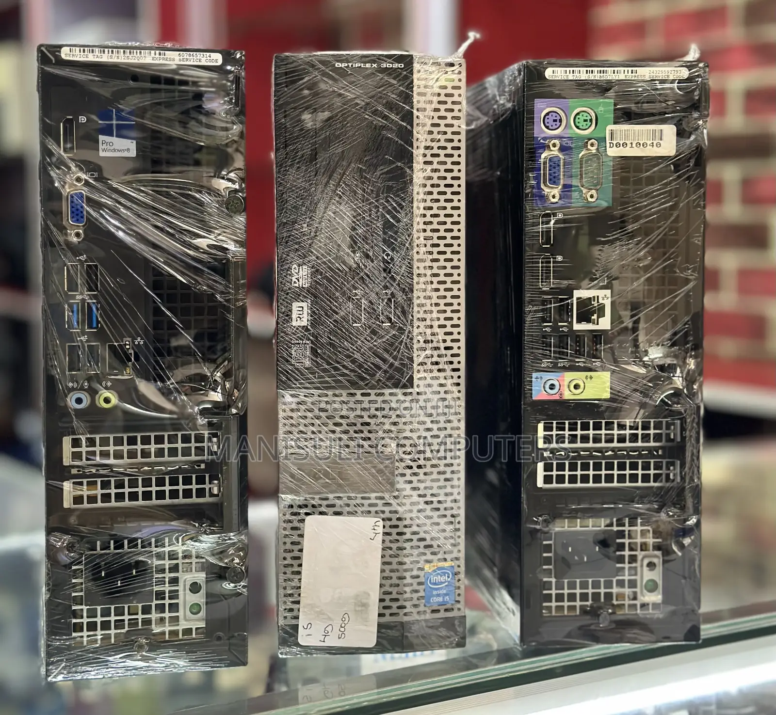 Desktop Computer Dell OptiPlex 3070 4GB Intel Core i5 HDD 500GB