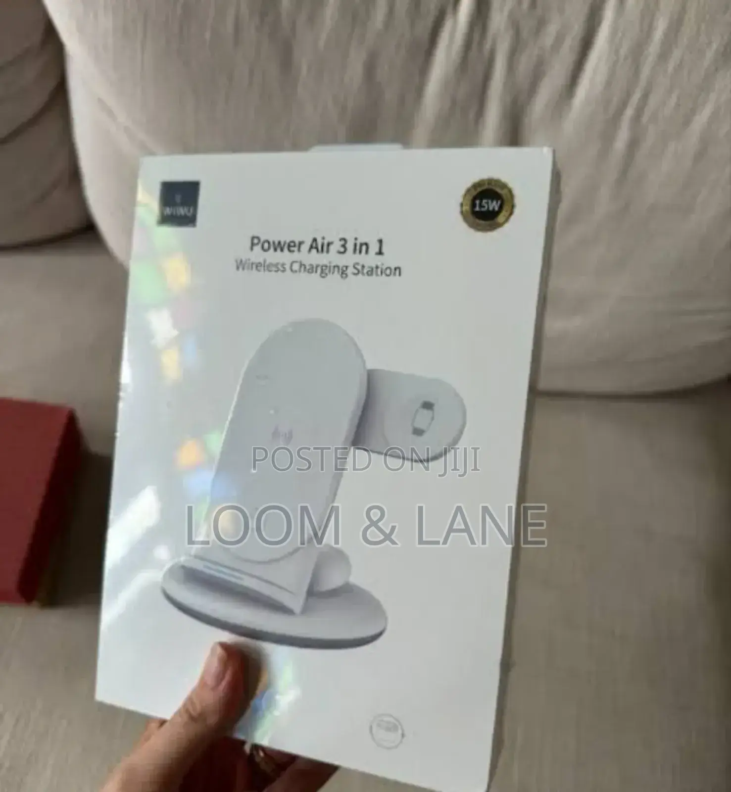 Wiwu Power Air 3 in 1 Wireless Charging Station