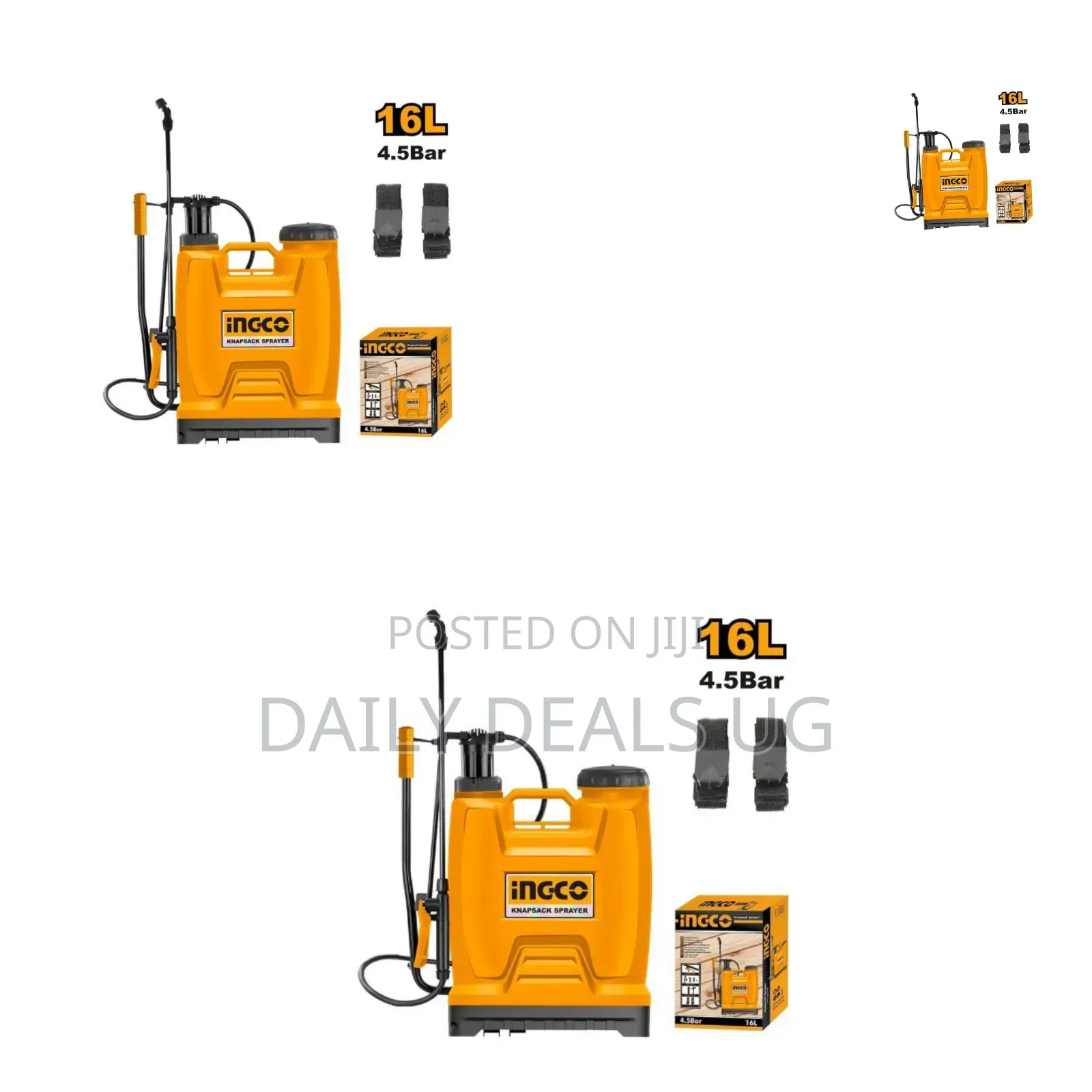 Ingco Knapsack Sprayer 16l 20l Sold Per Set