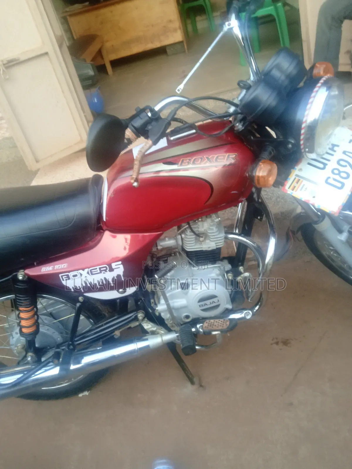 Bajaj Boxer 100 2025 Red