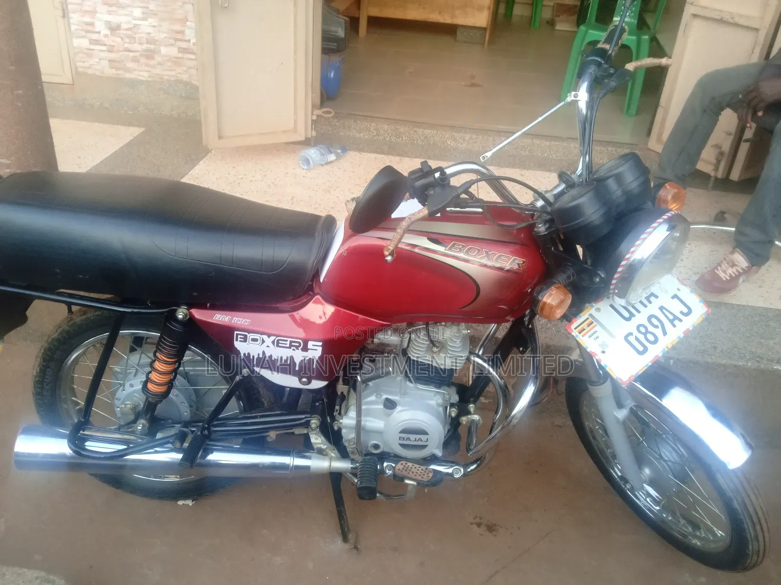 Bajaj Boxer 100 2025 Red