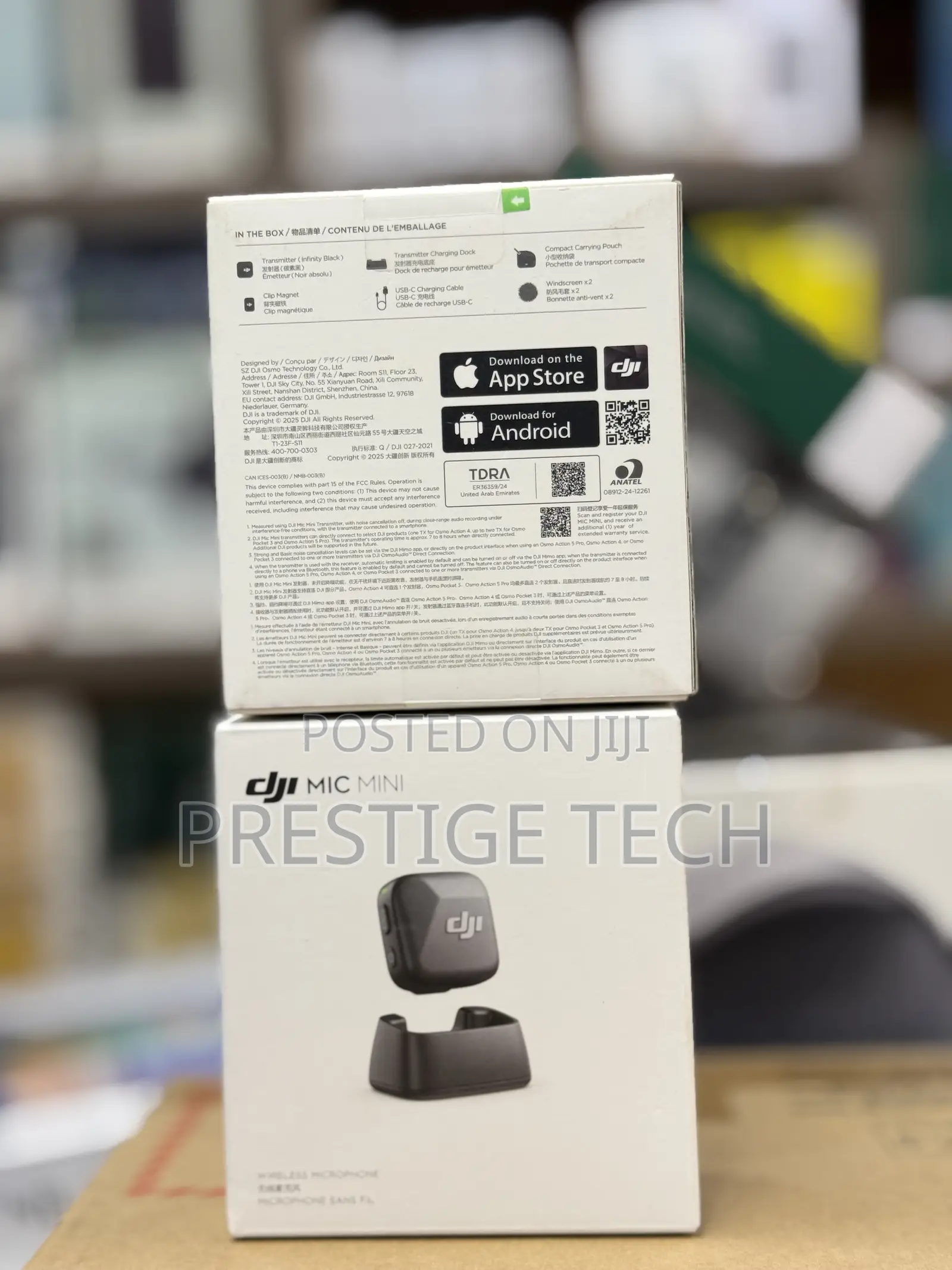 Dji Mic Mini Infinity Ultralight Noise Cancelling Wireless Microphone