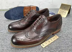 Franco Banneti Oxford Leather Shoes