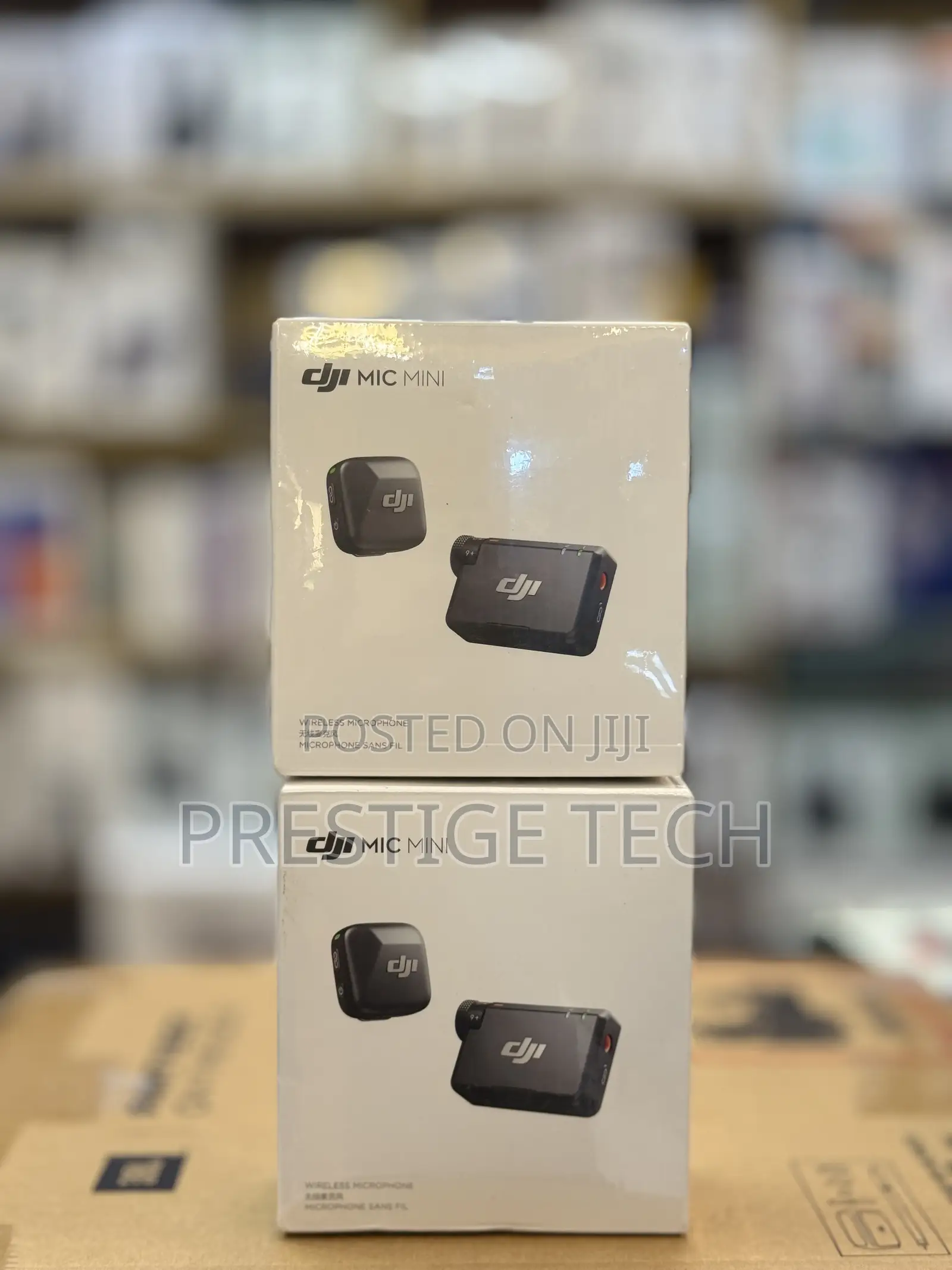 Dji Mic Mini (1tx + 1rx) Noise Cancelling Microphone 400m Transmission