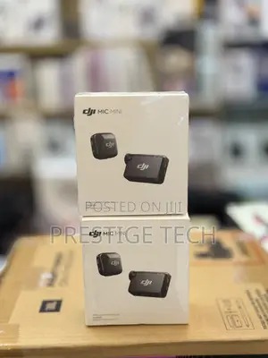 Dji Mic Mini (1tx + 1rx) Noise Cancelling Microphone 400m Transmission