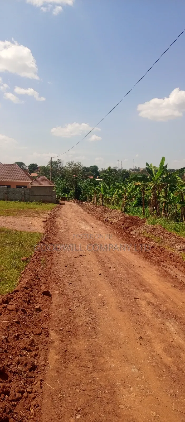 Namavundu Road Gayaza Town Half Acre of Land Near Town