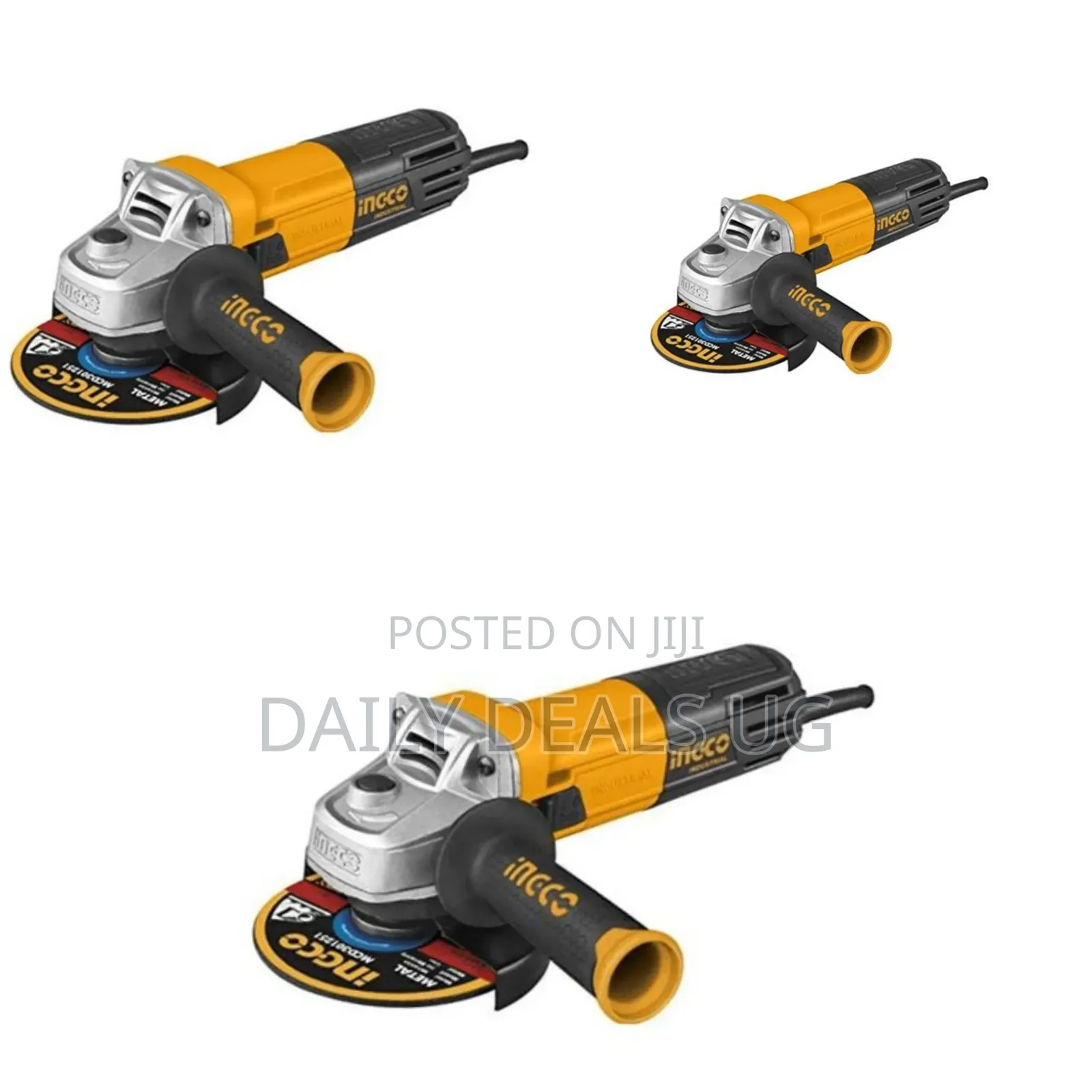 Angle Grinder Voltage: 220-240v~50/60hz - Orange, Black