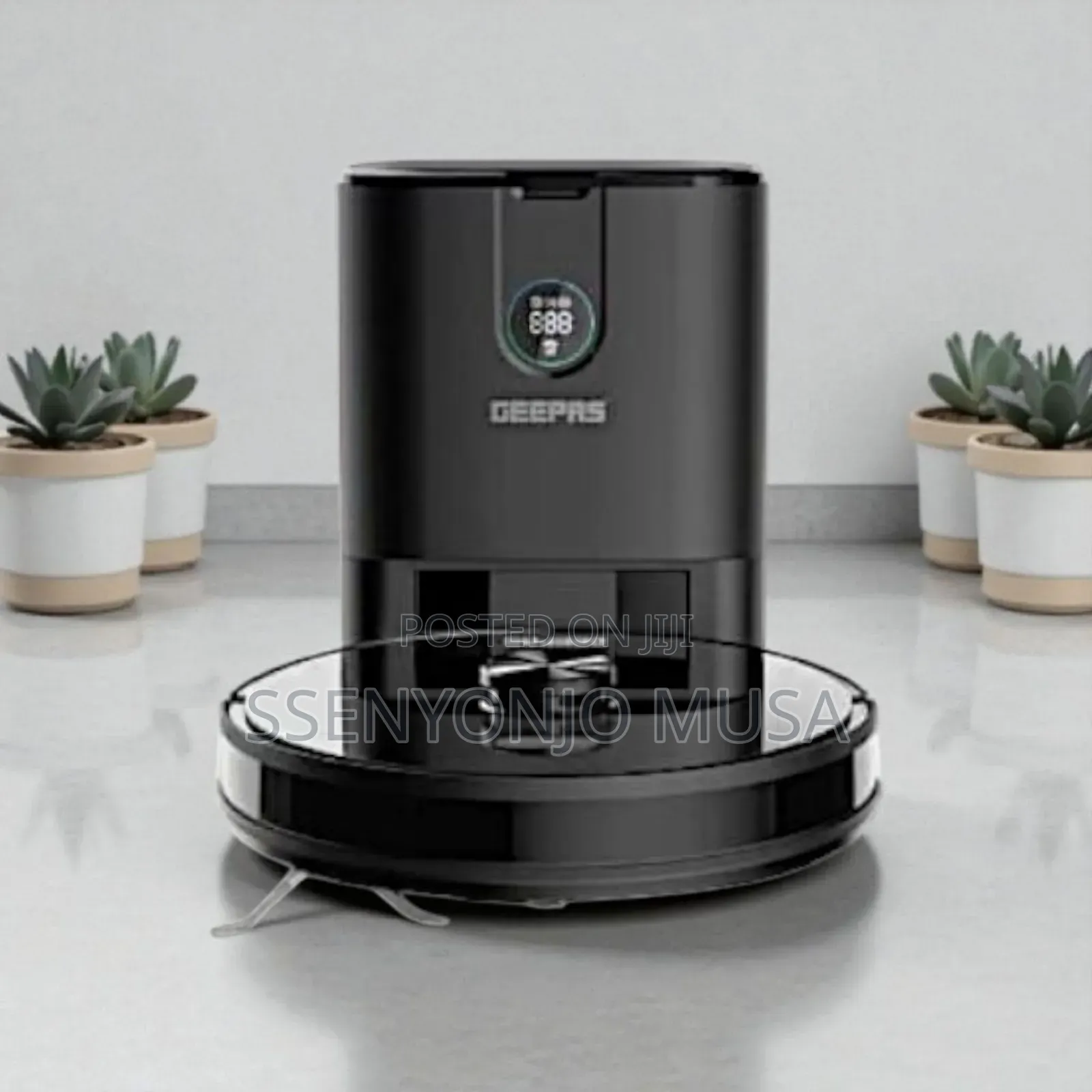 Geepas 2-in-1 Robot Vacuum Cleaner Mop - Grvc19058