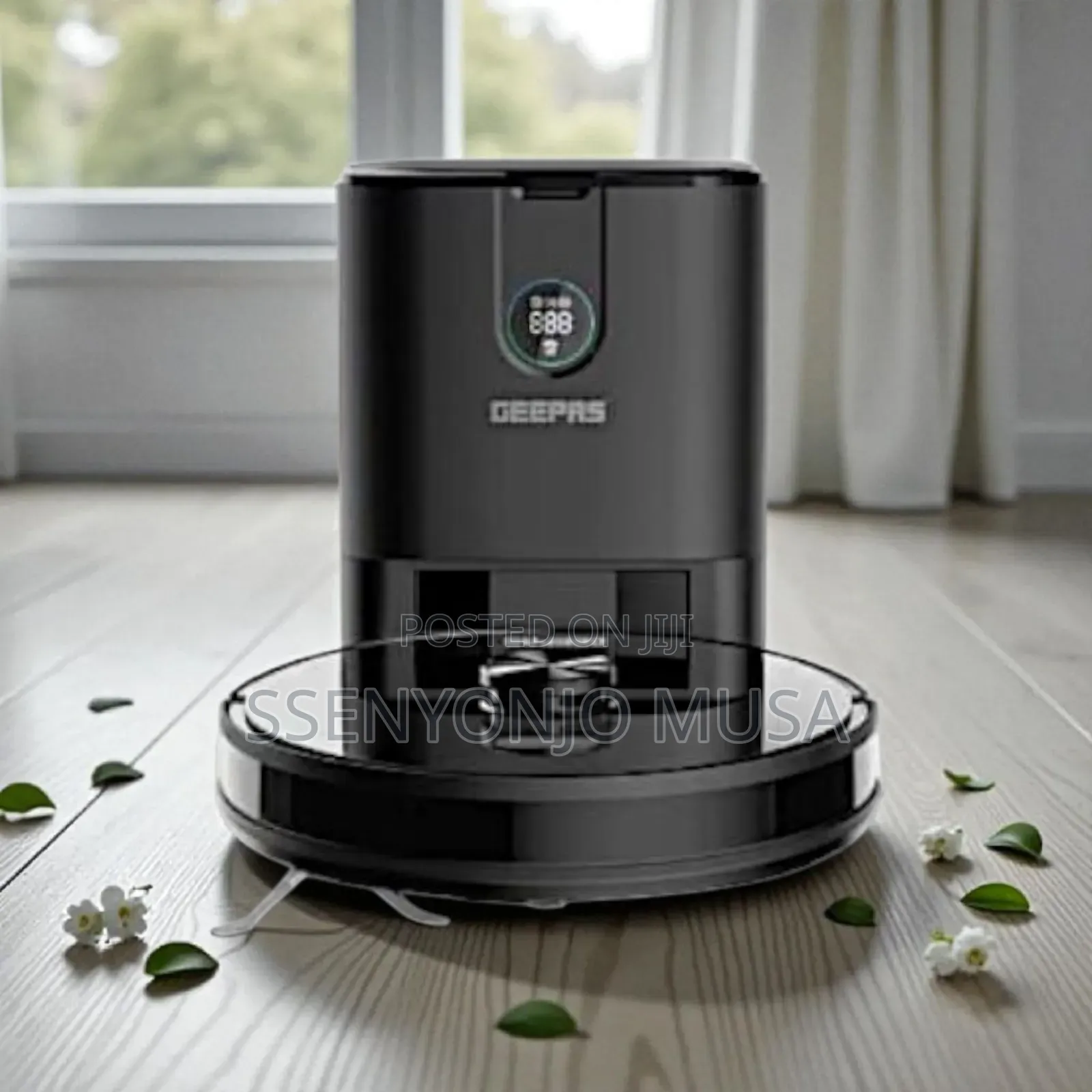 Geepas 2-in-1 Robot Vacuum Cleaner Mop - Grvc19058