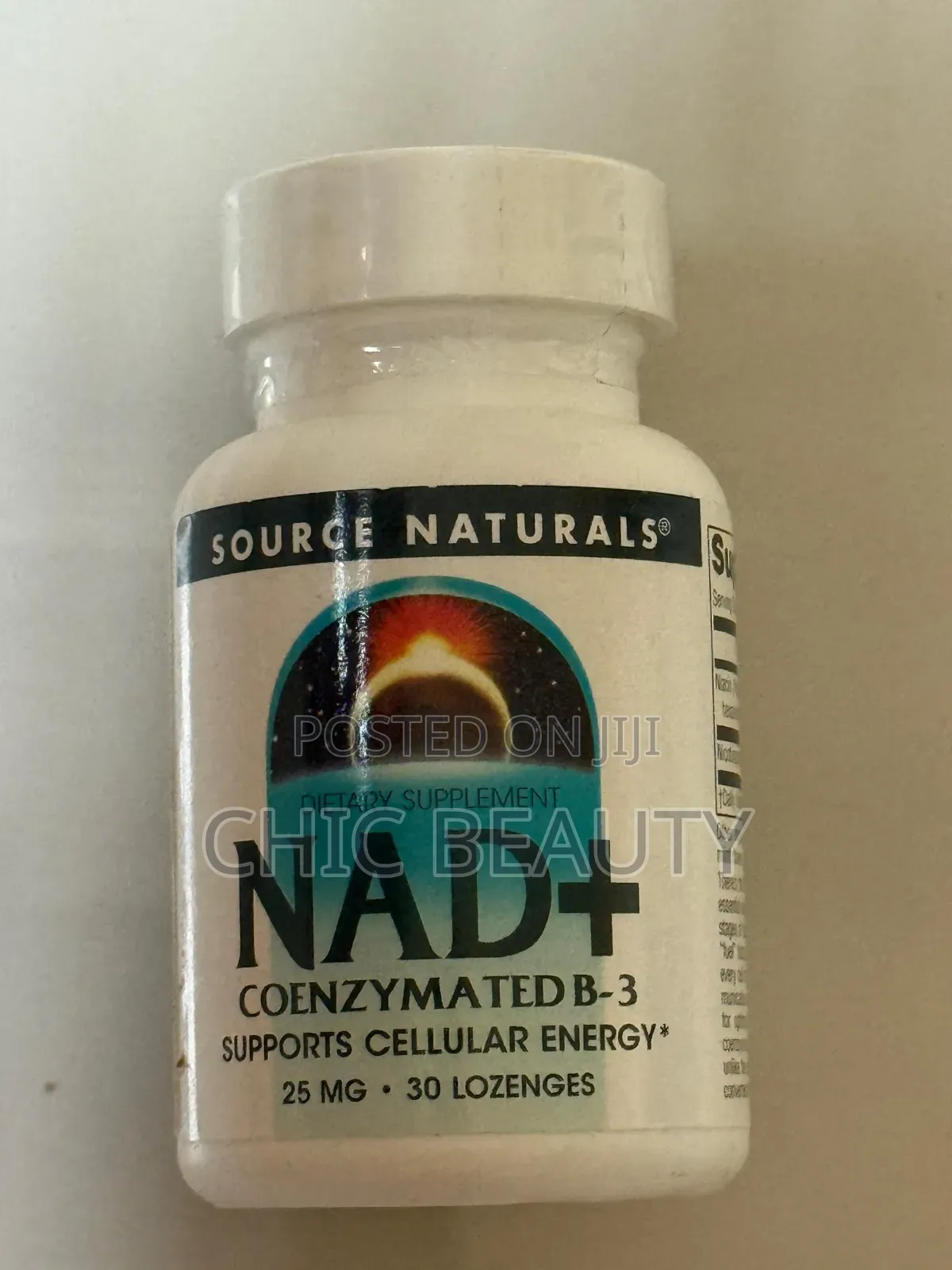 Source Natural Nad Coezymated B-3 25mg 30 Lozenges