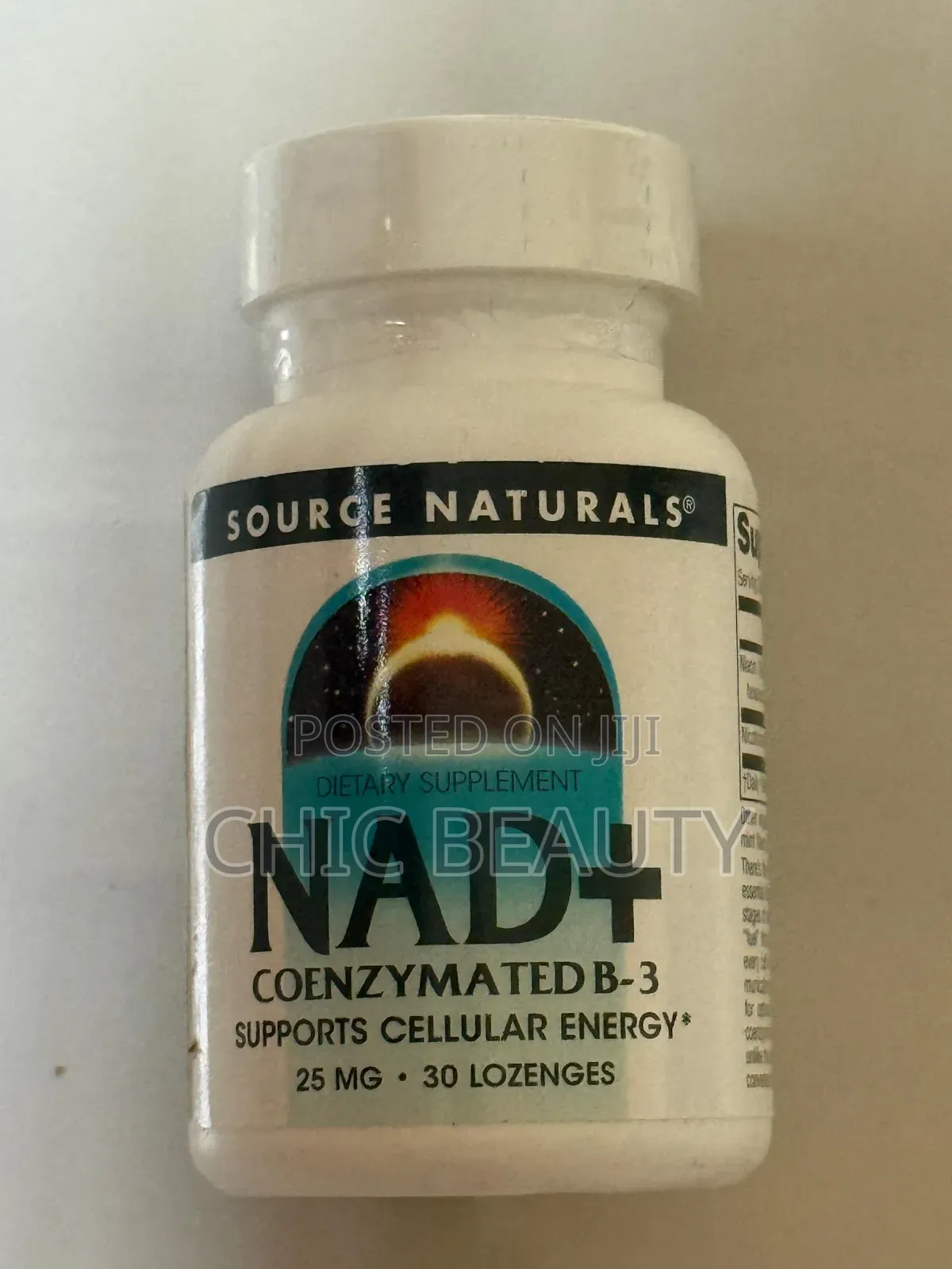 Source Natural Nad Coezymated B-3 25mg 30 Lozenges